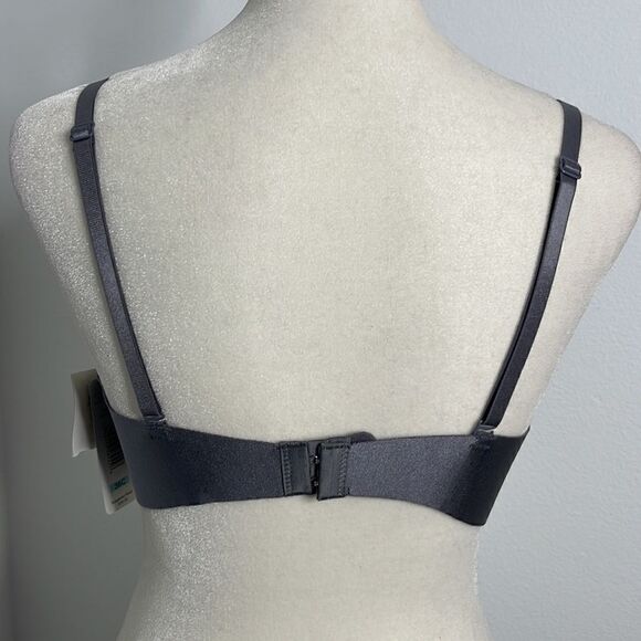 NWT Rene Rofe push up adjustable strap bra.  Invisible edges. Size 36C - Picture 3 of 9